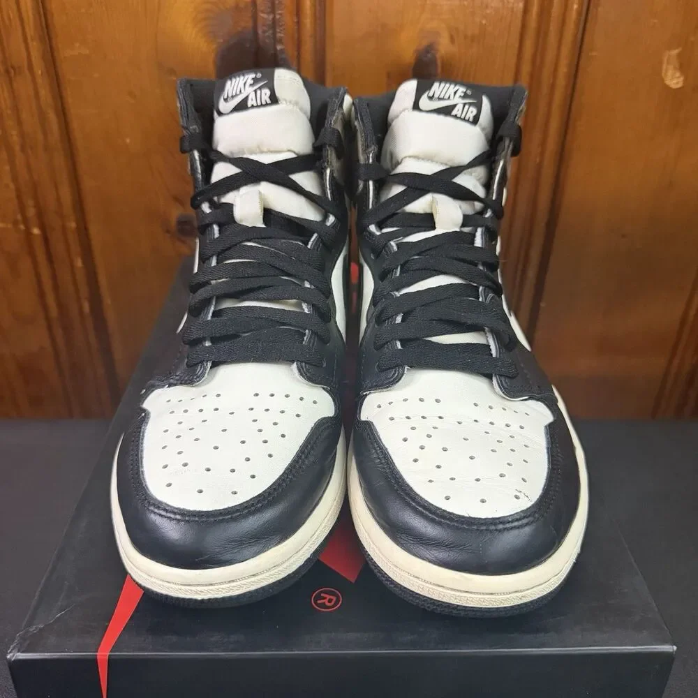 Jordan 1 High Dark Mocha Brown / Sail Size 11 Men 555088 105 OG BOX AUTHENTIC